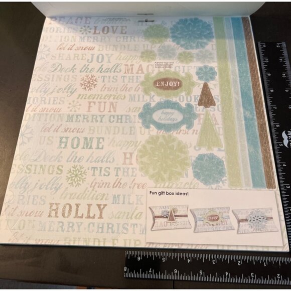Colorbok Gift Box Project Pack "Let It Snow" Over 350 Pieces Acid & Lignin Free - Picture 8 of 8